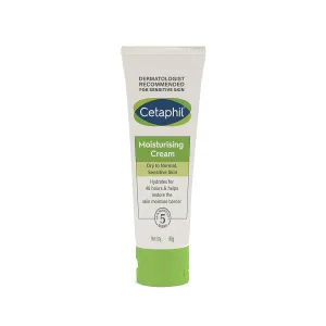 Cetaphil Moisturising Cream for Dry To Normal, Sensitive Skin 80gm